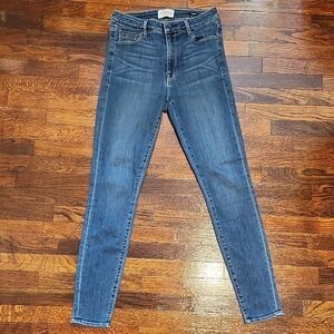 PARKER SMITH Medium Indigo Skinny Jeans